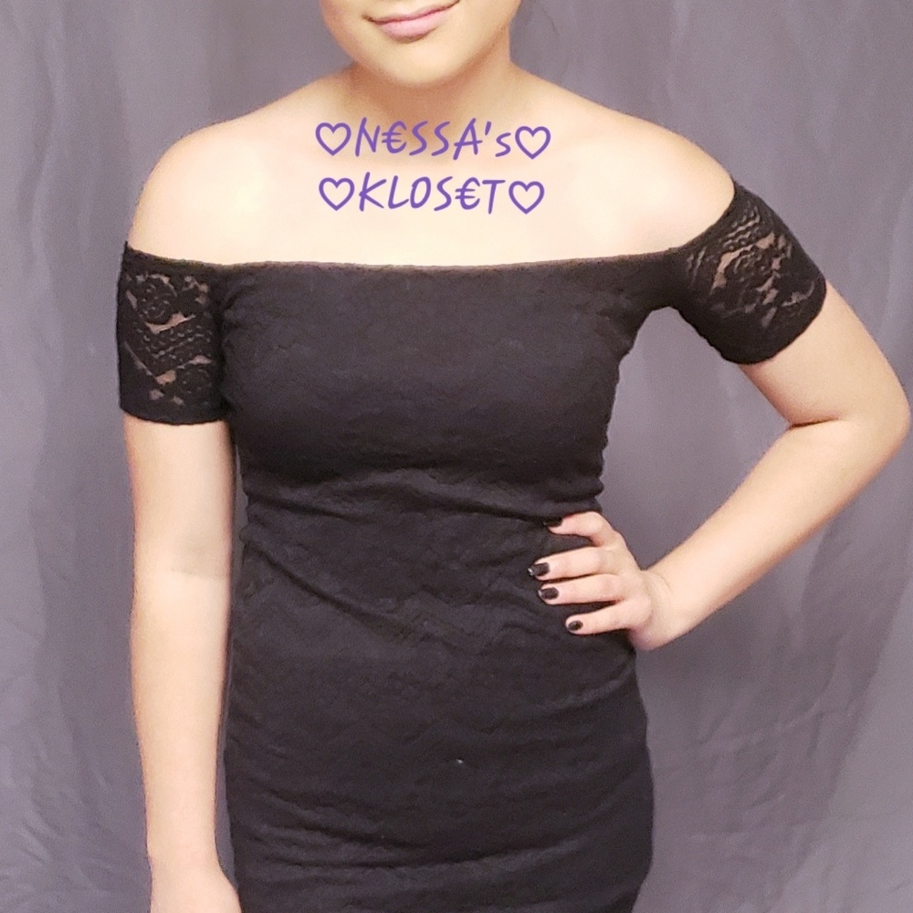 Little Black Lace Dress